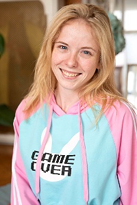 Ersties: Mia A in Nerdy Blonde
